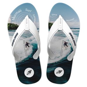 Chinelo Mormaii tropical graphics ad