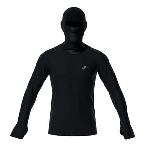 Camiseta manga longa com capuz pesca esporte Mormaii