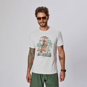Camiseta manga curta masculino adulto Mormaii