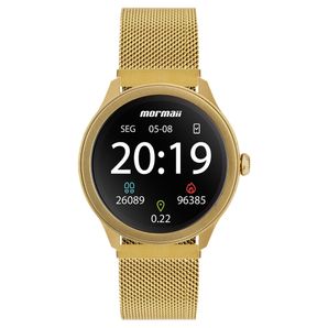 Relogio Smarts Unissex Life Dourado - MOLIFEURAG/7D