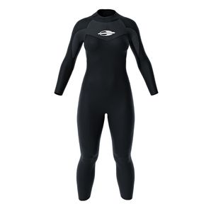 Long john manga longa backzip 3-2mm feminino triathlon natacao Mormaii