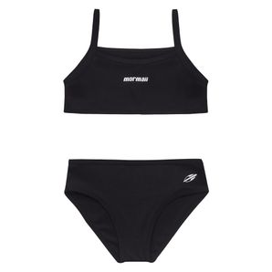 Conjunto 4 a 10 anos infantil top e calcinha Mormaii