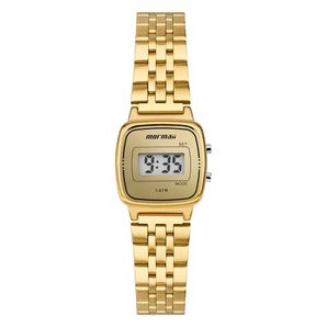 Relógio Mormaii Feminino Vintage Dourado - MOJ8687AA/4D