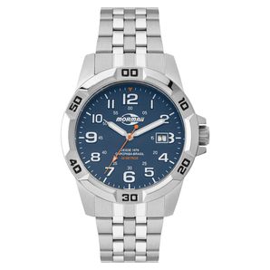 Relógio Mormaii Masculino Steel Basic Prata - MO2317AD/1A