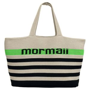 Bolsa tote bicolor em tecido Mormaii