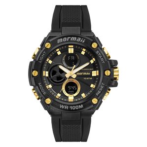 Relógio Mormaii Masculino Force Preto - MO8320AA/8P