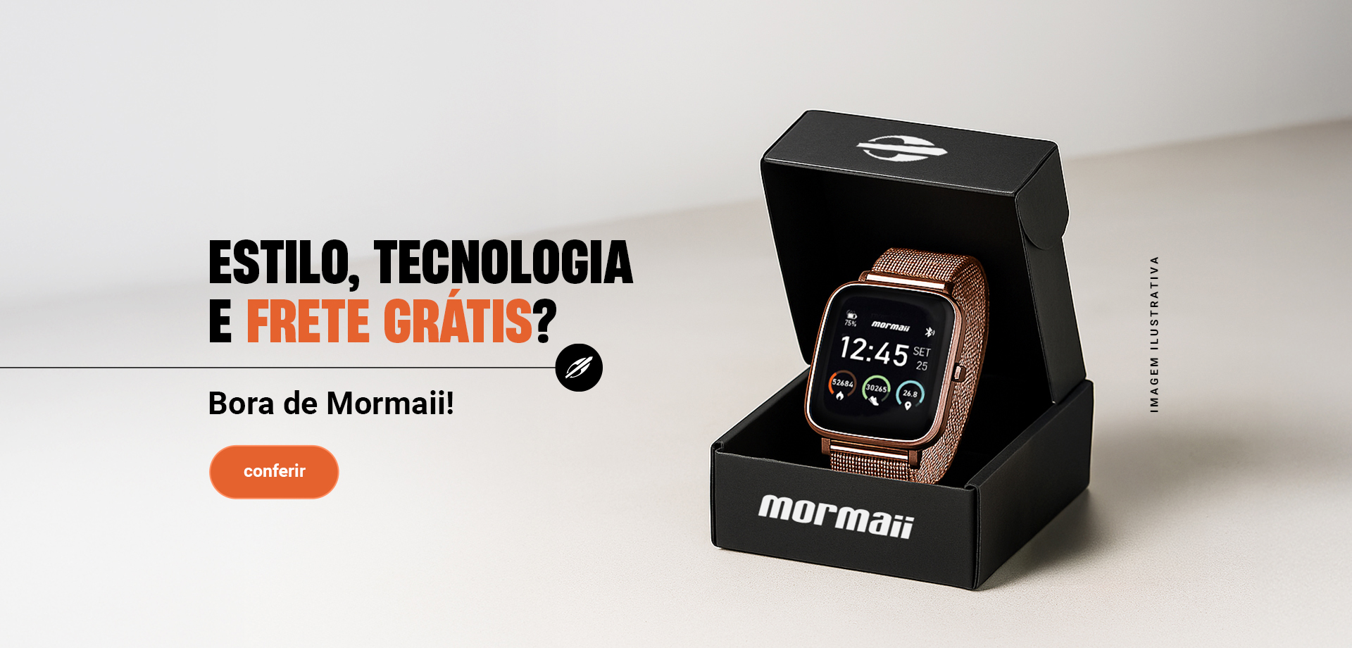 Banner Topo - Relogio frete gratis