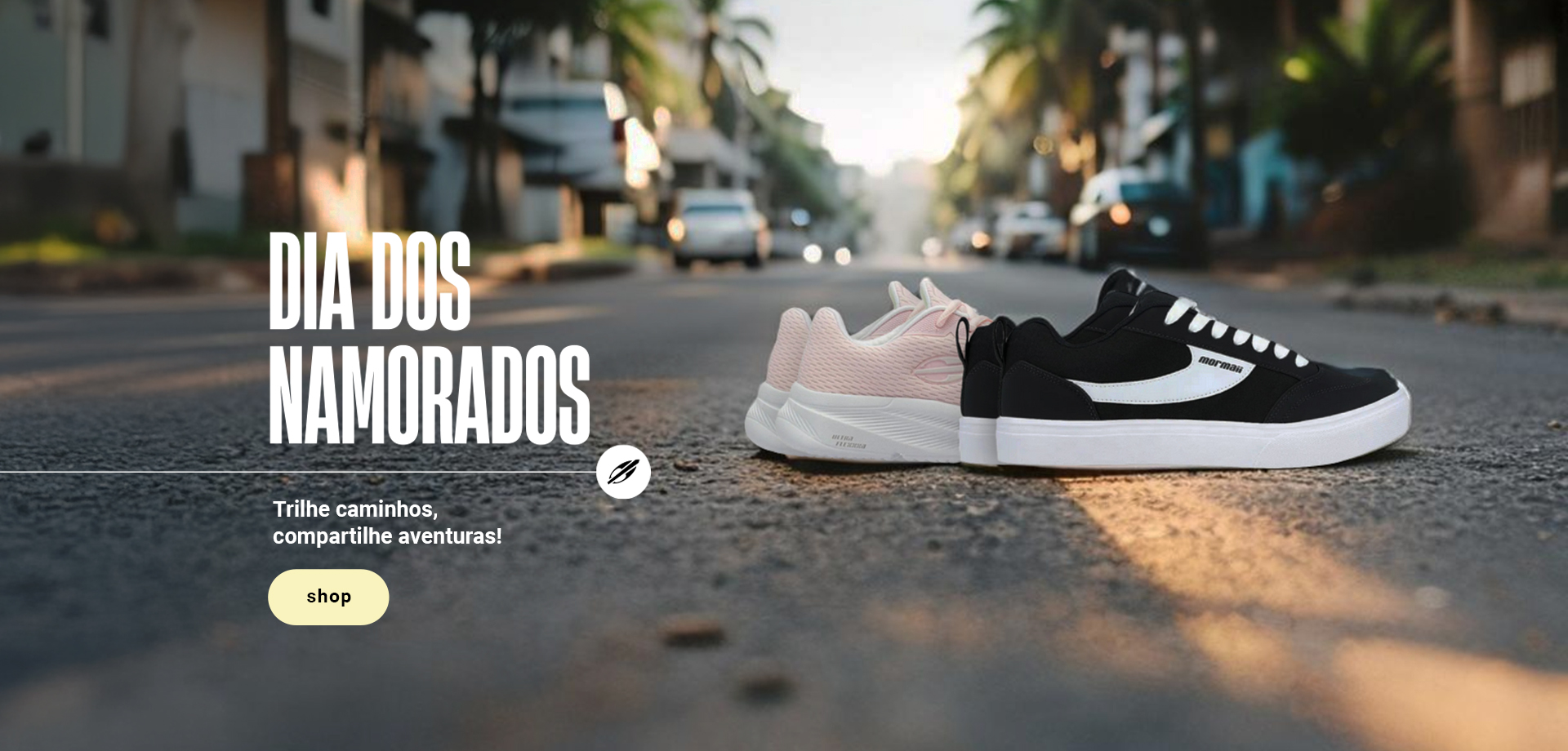 Dia dos namorados - tenis